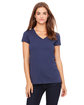 Bella + Canvas Ladies' Jersey Short-Sleeve V-Neck T-Shirt  