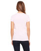 Bella + Canvas Ladies' Jersey Short-Sleeve V-Neck T-Shirt pink ModelBack