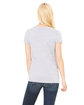Bella + Canvas Ladies' Jersey Short-Sleeve V-Neck T-Shirt athletic heather ModelBack