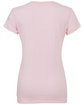 Bella + Canvas Ladies' Jersey Short-Sleeve V-Neck T-Shirt pink FlatBack