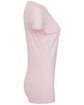 Bella + Canvas Ladies' Jersey Short-Sleeve V-Neck T-Shirt pink OFSide
