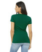 Bella + Canvas Ladies' Jersey Short-Sleeve Deep V-Neck T-Shirt kelly ModelBack