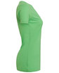 Bella + Canvas Ladies' Jersey Short-Sleeve Deep V-Neck T-Shirt neon green OFSide