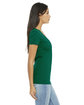 Bella + Canvas Ladies' Jersey Short-Sleeve Deep V-Neck T-Shirt kelly ModelSide