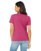 Bella + Canvas Ladies' Relaxed Jersey Short-Sleeve T-Shirt BERRY ModelBack