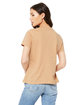 Bella + Canvas Ladies' Relaxed Jersey Short-Sleeve T-Shirt SAND DUNE ModelBack
