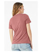 Bella + Canvas Ladies' Relaxed Jersey Short-Sleeve T-Shirt MAUVE ModelBack