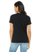 Bella + Canvas Ladies' Relaxed Jersey Short-Sleeve T-Shirt VINTAGE BLACK ModelBack