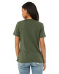 Bella + Canvas Ladies' Relaxed Jersey Short-Sleeve T-Shirt MILITARY GREEN ModelBack