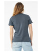 Bella + Canvas Ladies' Relaxed Jersey Short-Sleeve T-Shirt VINTAGE NAVY ModelBack