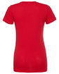 Bella + Canvas Ladies' Relaxed Jersey Short-Sleeve T-Shirt RED FlatBack