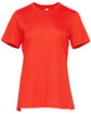 Bella + Canvas Ladies' Relaxed Jersey Short-Sleeve T-Shirt poppy FlatFront