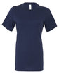 Bella + Canvas Ladies' Relaxed Jersey Short-Sleeve T-Shirt navy OFFront