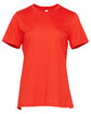 Bella + Canvas Ladies' Relaxed Jersey Short-Sleeve T-Shirt poppy OFFront