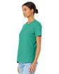 Bella + Canvas Ladies' Relaxed Jersey Short-Sleeve T-Shirt teal ModelQrt