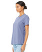 Bella + Canvas Ladies' Relaxed Jersey Short-Sleeve T-Shirt lavender blue ModelQrt