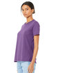 Bella + Canvas Ladies' Relaxed Jersey Short-Sleeve T-Shirt royal purple ModelQrt