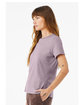 Bella + Canvas Ladies' Relaxed Jersey Short-Sleeve T-Shirt light violet ModelSide