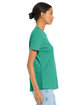 Bella + Canvas Ladies' Relaxed Jersey Short-Sleeve T-Shirt TEAL ModelSide