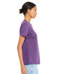 Bella + Canvas Ladies' Relaxed Jersey Short-Sleeve T-Shirt royal purple ModelSide