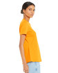 Bella + Canvas Ladies' Relaxed Jersey Short-Sleeve T-Shirt gold ModelSide