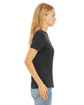 Bella + Canvas Ladies' Relaxed Jersey Short-Sleeve T-Shirt DARK GREY ModelSide