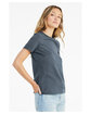 Bella + Canvas Ladies' Relaxed Jersey Short-Sleeve T-Shirt VINTAGE NAVY ModelSide