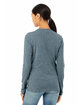 Bella + Canvas Ladies' Jersey Long-Sleeve T-Shirt heather slate ModelBack