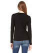 Bella + Canvas Ladies' Jersey Long-Sleeve T-Shirt  ModelBack