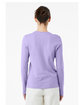 Bella + Canvas Ladies' Jersey Long-Sleeve T-Shirt dark lavender ModelBack