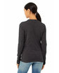 Bella + Canvas Ladies' Jersey Long-Sleeve T-Shirt dark gry heather ModelBack