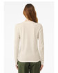 Bella + Canvas Ladies' Jersey Long-Sleeve T-Shirt heather dust ModelBack