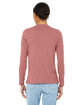 Bella + Canvas Ladies' Jersey Long-Sleeve T-Shirt heather mauve ModelBack