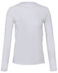 Bella + Canvas Ladies' Jersey Long-Sleeve T-Shirt white FlatFront