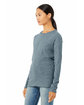 Bella + Canvas Ladies' Jersey Long-Sleeve T-Shirt heather slate ModelQrt