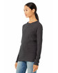 Bella + Canvas Ladies' Jersey Long-Sleeve T-Shirt dark gry heather ModelQrt
