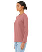 Bella + Canvas Ladies' Jersey Long-Sleeve T-Shirt heather mauve ModelQrt