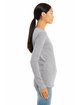 Bella + Canvas Ladies' Jersey Long-Sleeve T-Shirt athletic heather ModelSide