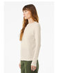 Bella + Canvas Ladies' Jersey Long-Sleeve T-Shirt heather dust ModelSide