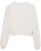 Bella + Canvas Ladies' Raglan Pullover Fleece vintage white OFBack