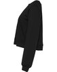 Bella + Canvas Ladies' Raglan Pullover Fleece black OFSide