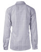 Burnside Men's Plaid Flannel Shirt grey/ white ModelBack