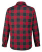 Burnside Woven Plaid Flannel With Biased Pocket red/ h black OFBack
