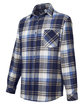 Burnside Woven Plaid Flannel With Biased Pocket blue/ ecru OFQrt
