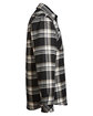 Burnside Woven Plaid Flannel With Biased Pocket black/ ecru OFSide