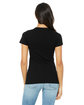 Bella + Canvas Ladies' Triblend Short-Sleeve T-Shirt solid blk trblnd ModelBack