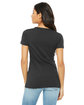 Bella + Canvas Ladies' Triblend Short-Sleeve T-Shirt SLD DK GRY TRBLN ModelBack