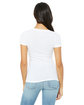 Bella + Canvas Ladies' Triblend Short-Sleeve T-Shirt solid wht trblnd ModelBack