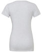 Bella + Canvas Ladies' Triblend Short-Sleeve T-Shirt wht flck triblnd FlatBack