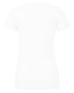 Bella + Canvas Ladies' Triblend Short-Sleeve T-Shirt solid wht trblnd OFBack